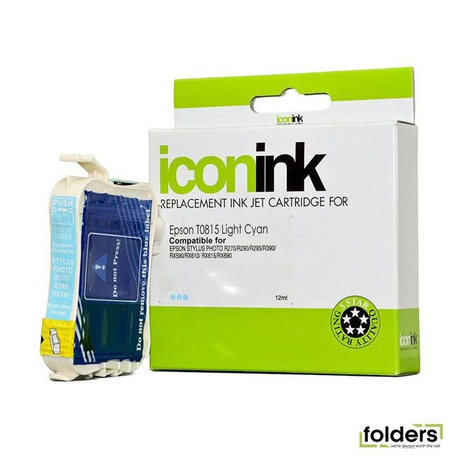 Icon Compatible Epson T0815 Light Cyan 81N Ink Cartridge