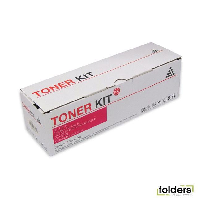 Icon Compatible OKI C610 MagentaToner