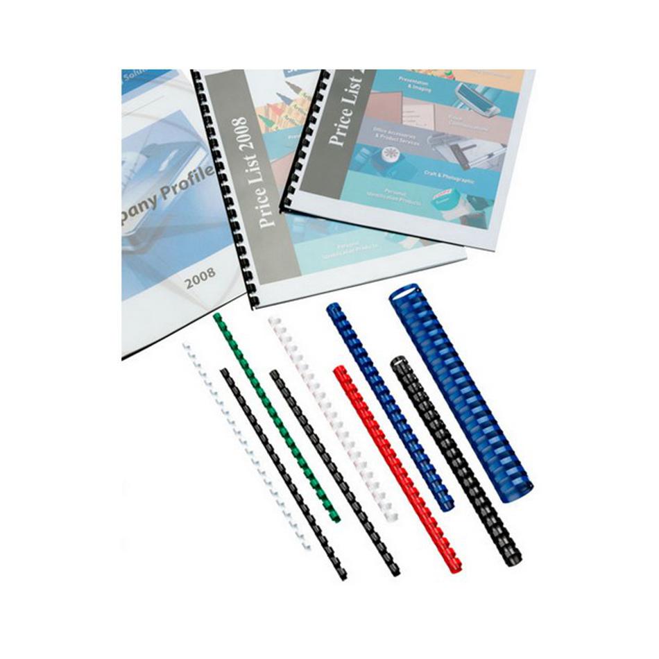 Gbc Binding Comb 8Mm Blue Pk100 BEP8BL100