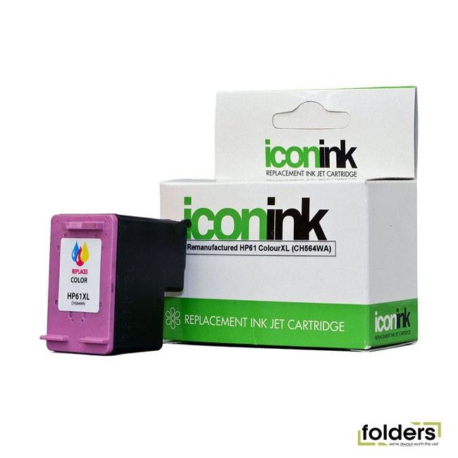 Icon Remanufactured HP 61 Colour XL Ink Cartridge (CH564WA)