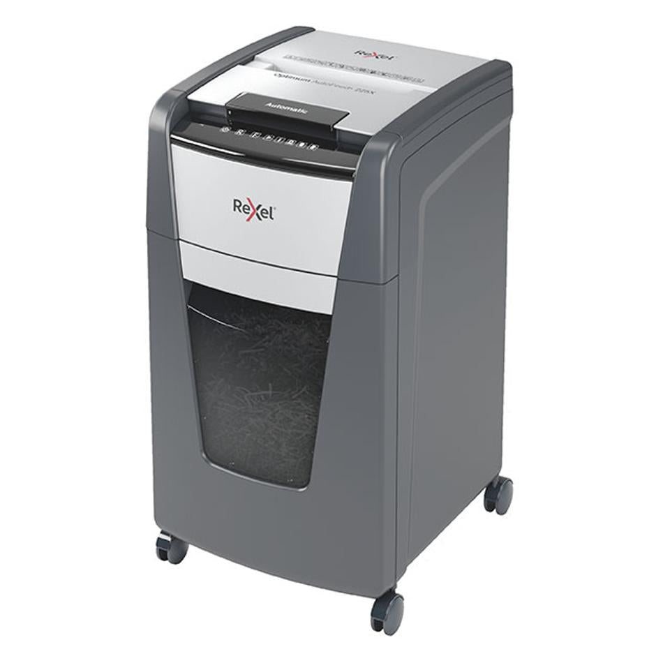 Rexel Optimum Autofeed Shredder 225X Cross Cut 2020225XAU