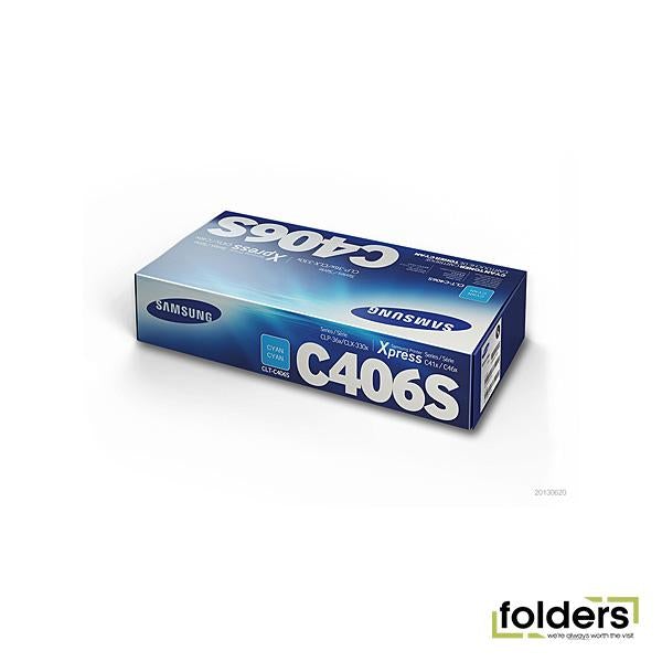Samsung CLTC406S Cyan Toner