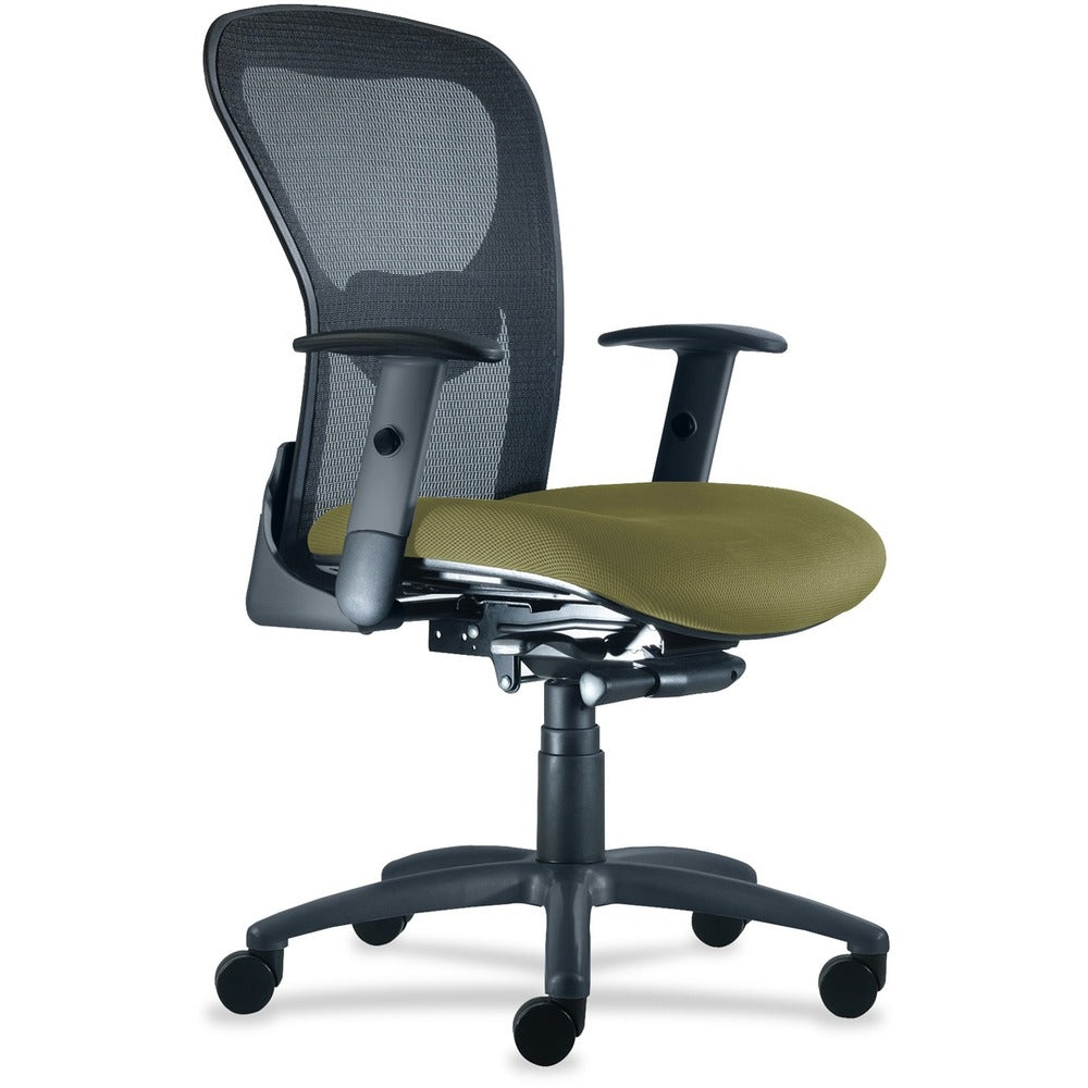 9 to 5 Seating Strata 1560 Mid Back Mesh Chair with Silver Accent [SKU - NTF1560Y2A8B112]EA