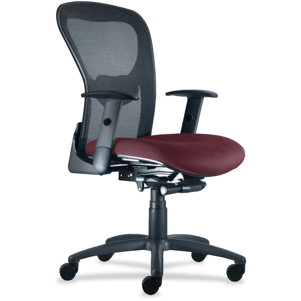 9 to 5 Seating Strata 1560 Mid Back Mesh Chair with Silver Accent [SKU - NTF1560Y2A8B114]EA