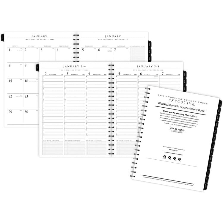 At-A-Glance Executive Weekly/Monthly Refill [SKU - AAG7091110]EA