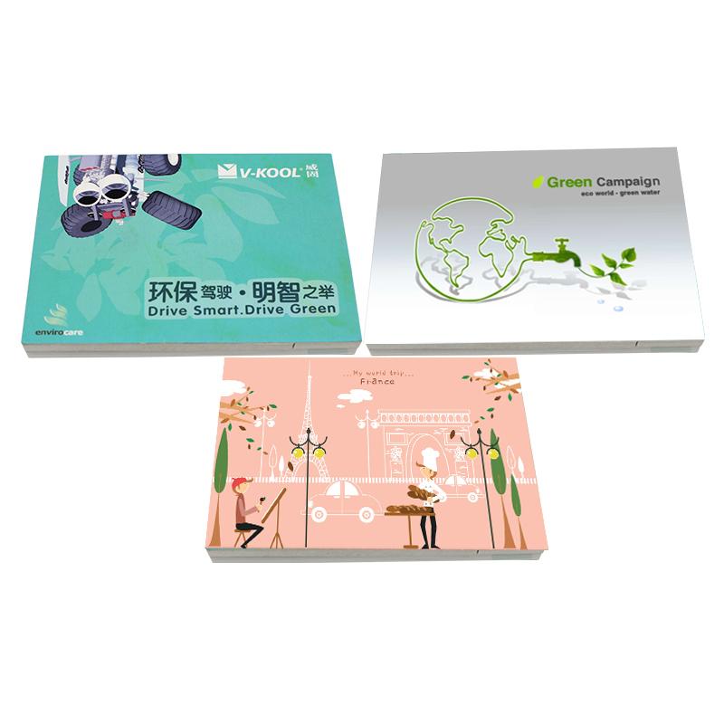 Sticky Notepad Set In Booklet With Colourful Cover3000 