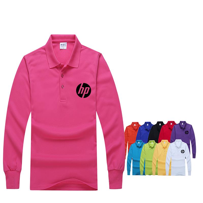 Thick Long-Sleeved Polo Shirt1000 