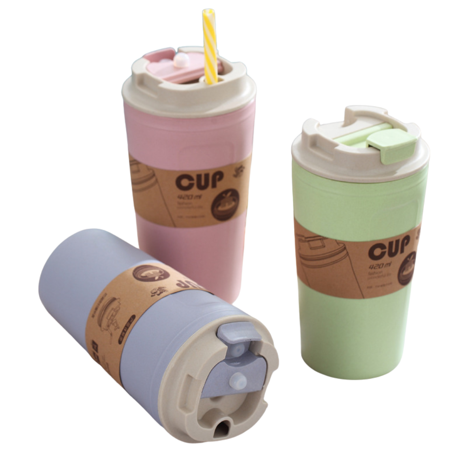 Wheat Fibre Sealed Cup (Deliver in 4-6 weeks)