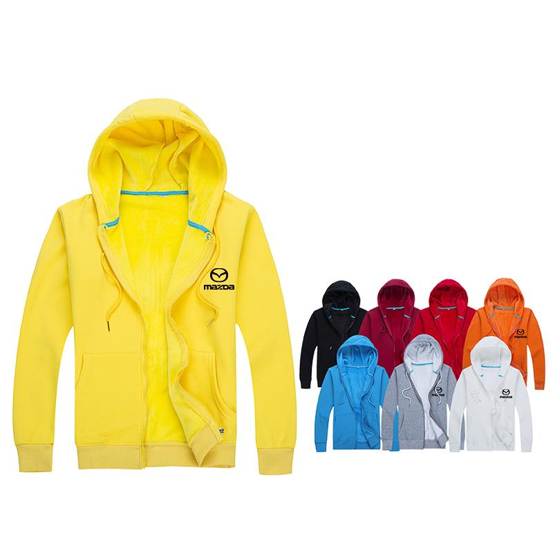 Zippered Long-Sleeved Sweater With Hood1000 