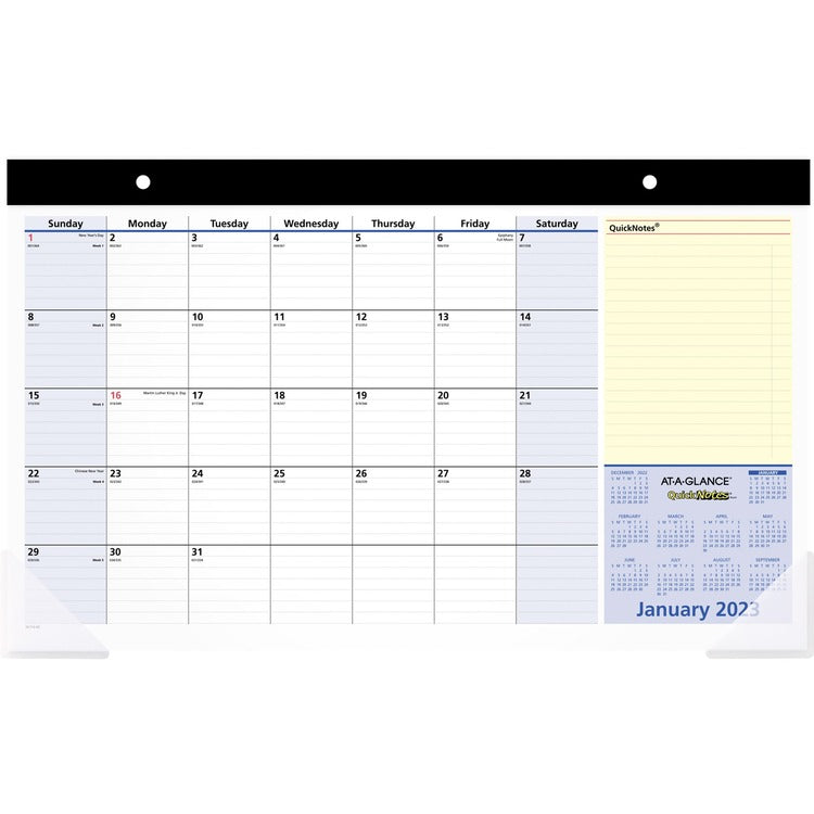 At-A-Glance QuickNotes Monthly Desk Pad [SKU - AAGSK71000]EA