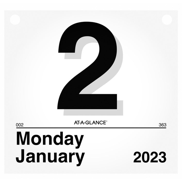 At-A-Glance "Today Is" Daily Wall Calendar Refill [SKU - AAGK450]EA