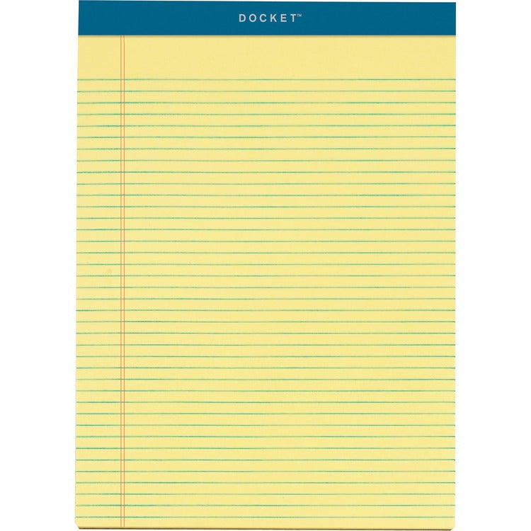 TOPS Letr-Trim Perforated Narrow Ruled Canary Legal Pads [SKU - TOP63376]PK