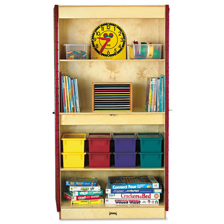 Teacher s Storage Classroom Closet, 36w x 24d x 72h, White