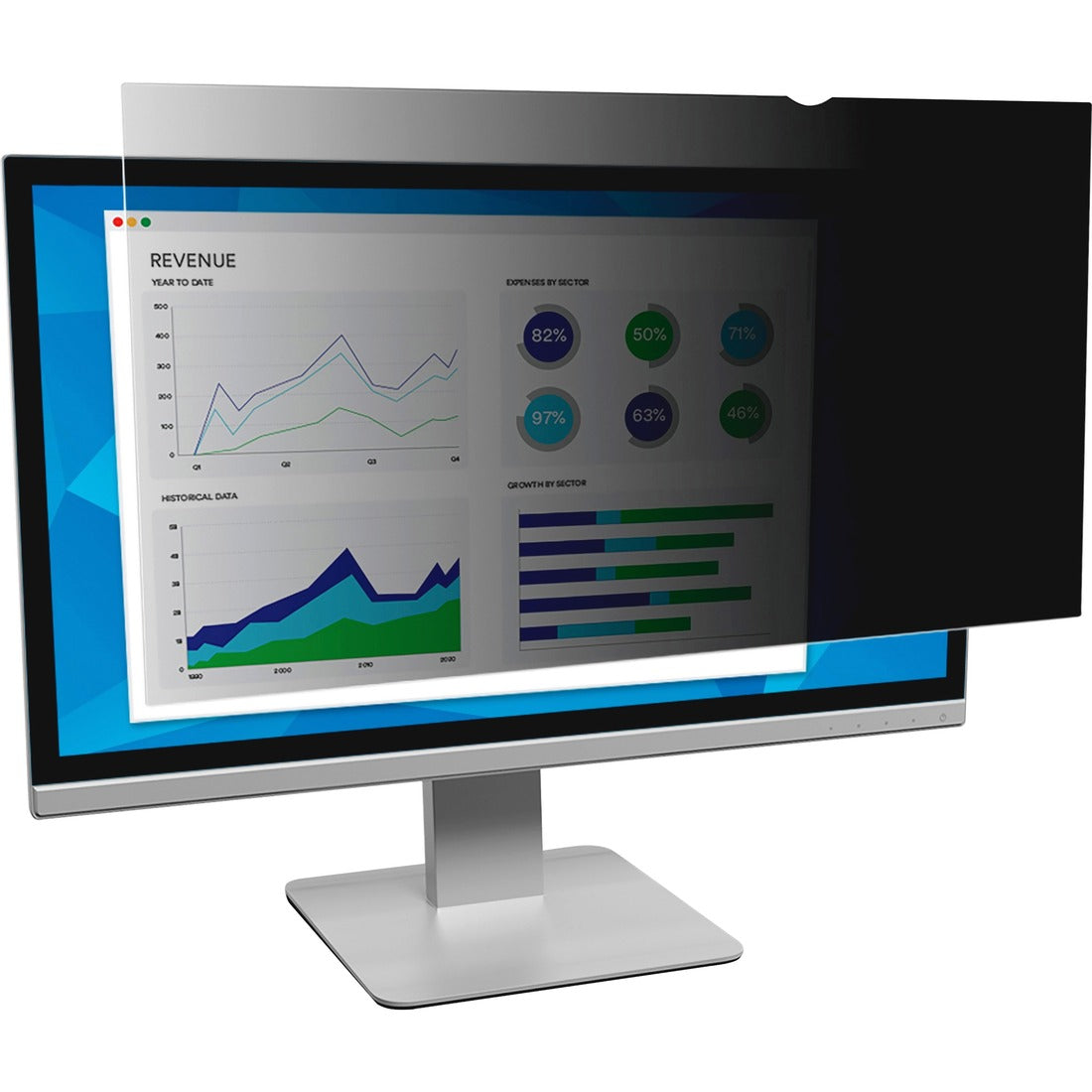 3M PF23.0W9 Privacy Filter for Widescreen Desktop LCD Monitor 23.0"