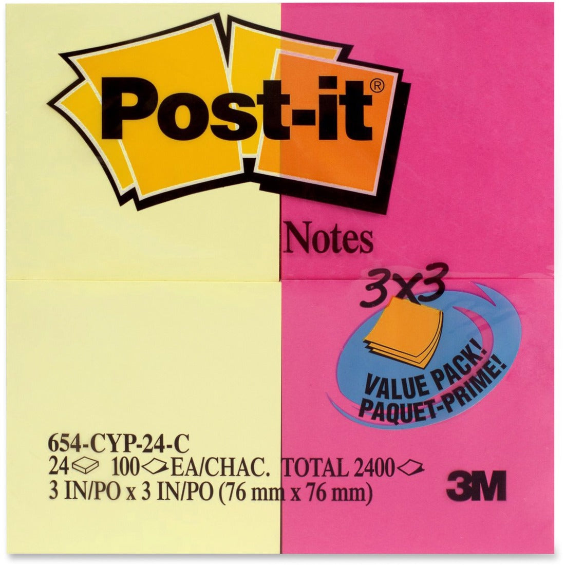 3M Plain Mixed Pack Notes