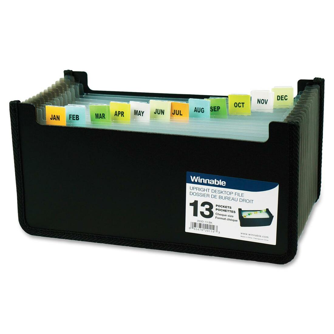 Winnable 13-Pocket Expand Desktop Cheque File