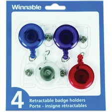 Winnable Retractable Badge Holder