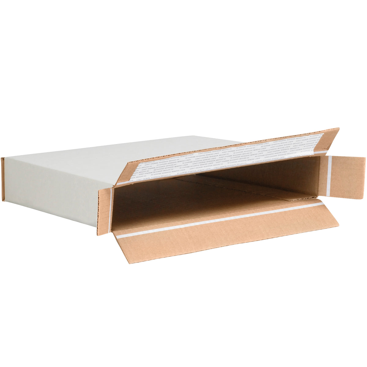 10 7/8 x 2 x 12 1/4 Side Loading Self Seal White Mailer 25/Bundle