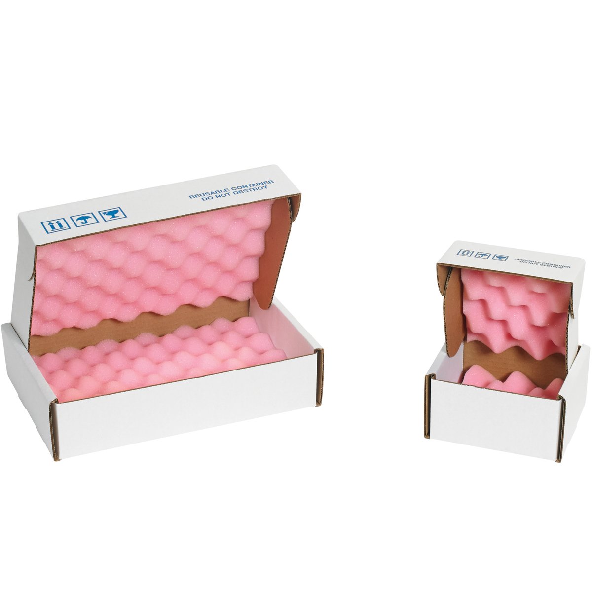 10 x 10 x 4 Anti-Static Foam Shippers  24/Case