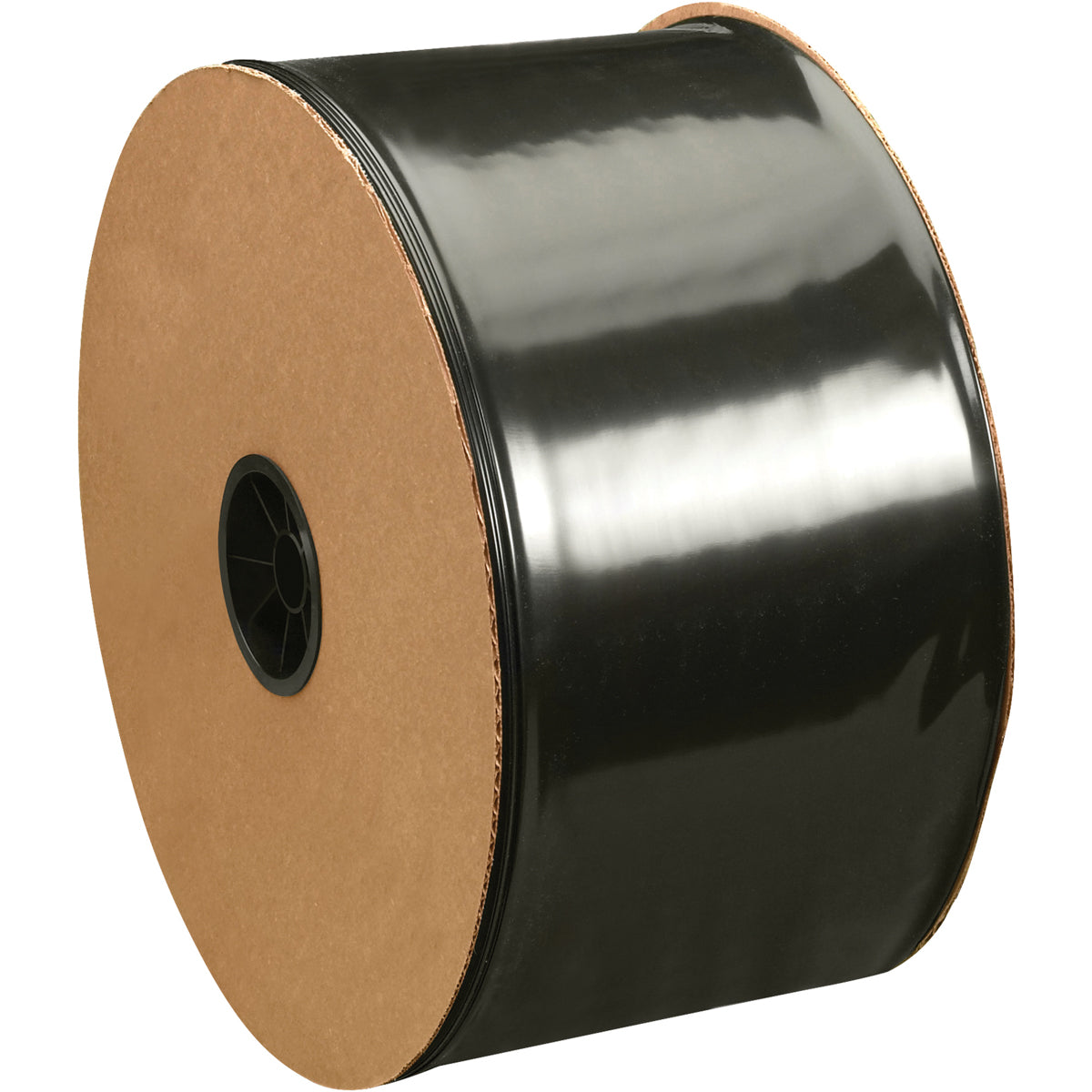 10" x 725 Feet 4 Mil Black Poly Tubing