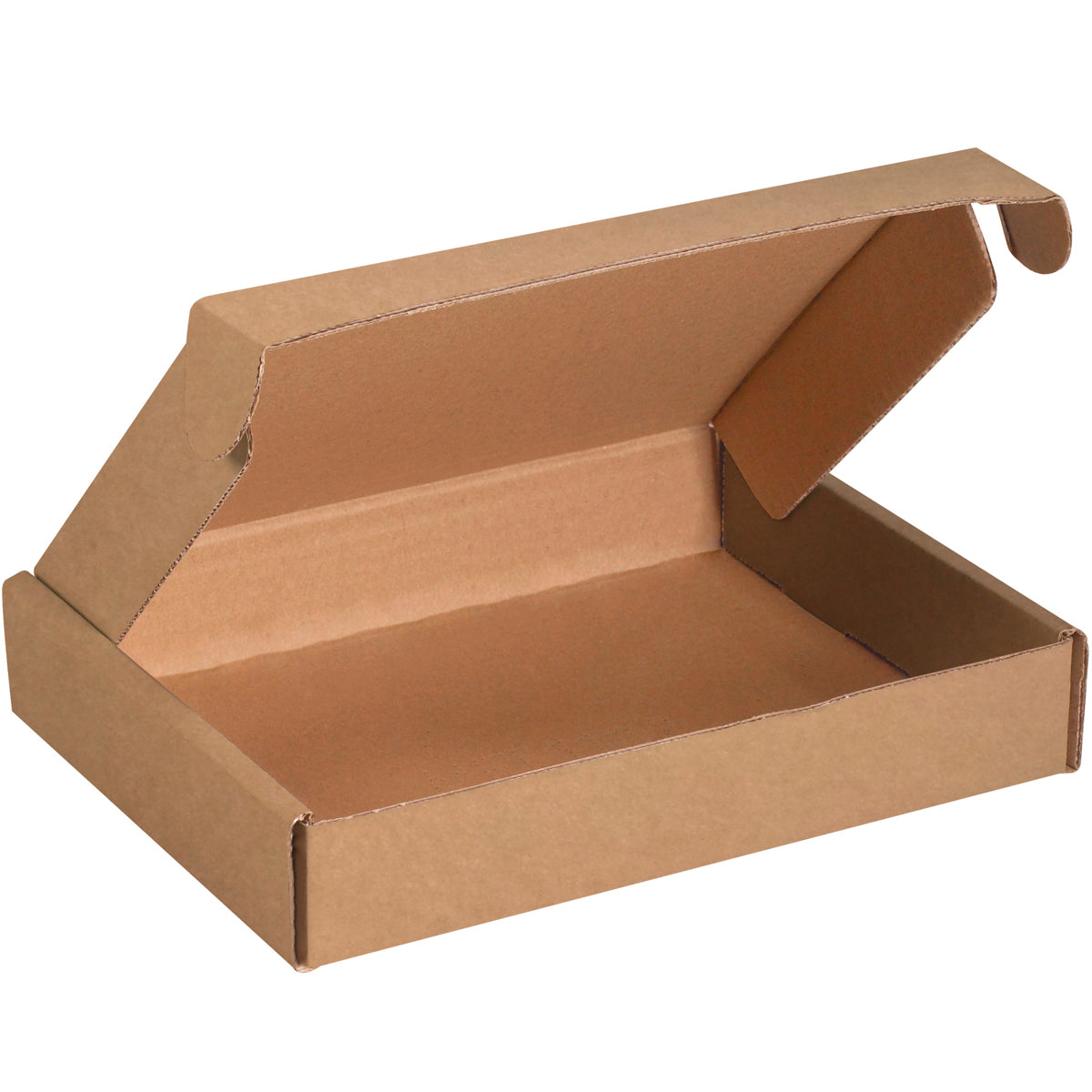 10 x 8 x 1 1/2 Brown Corrugated Deluxe Literature Mailers 50/Bundle
