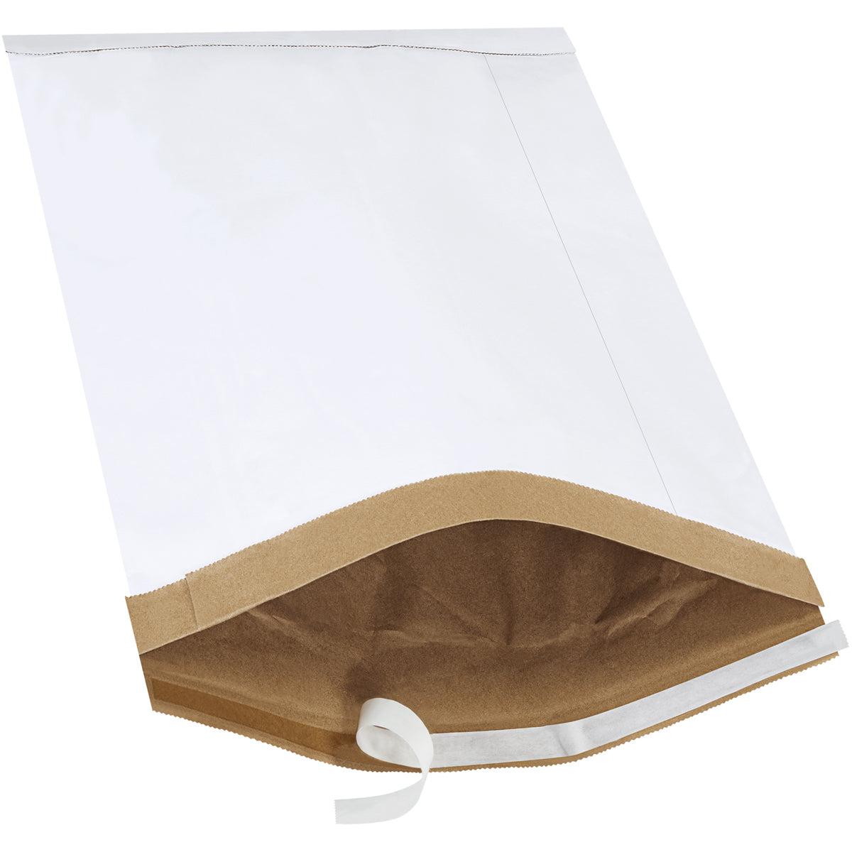 12 1/2 x 19 - #6 Self-Seal White Padded Mailer - 25/Case