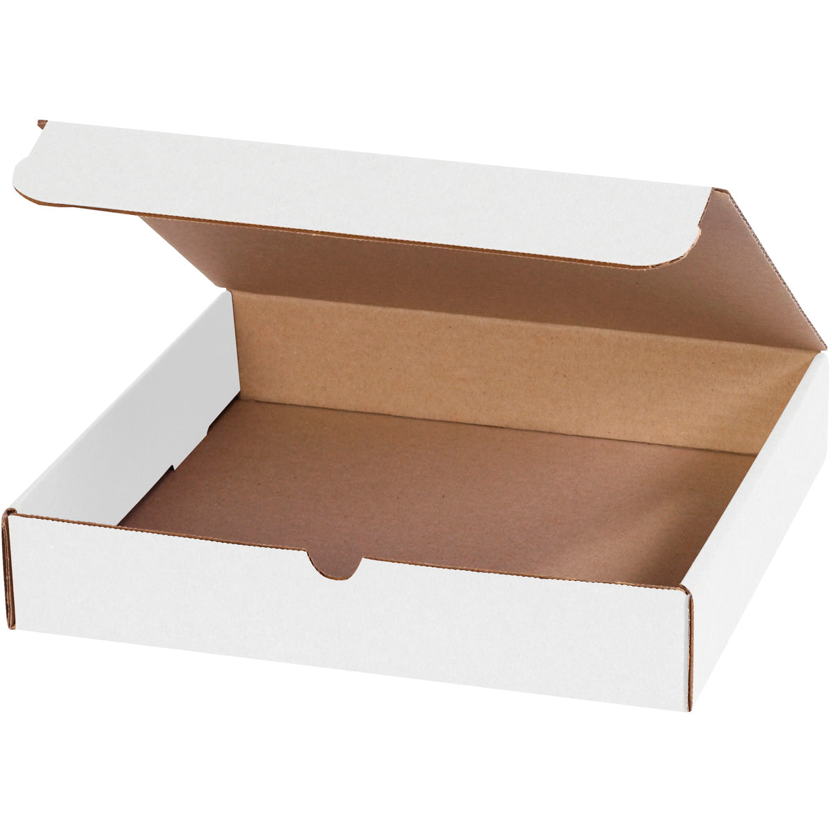 12 x 12 x 1 1/4 White Literature Mailers 50/Bundle