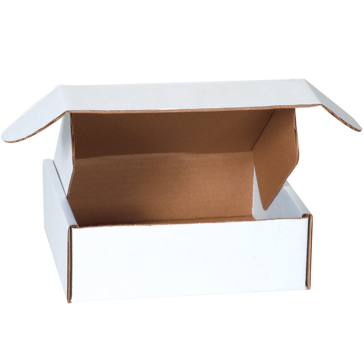 17 1/8 x 11 1/8 x 4 White Deluxe Literature Mailers  50/Bundle