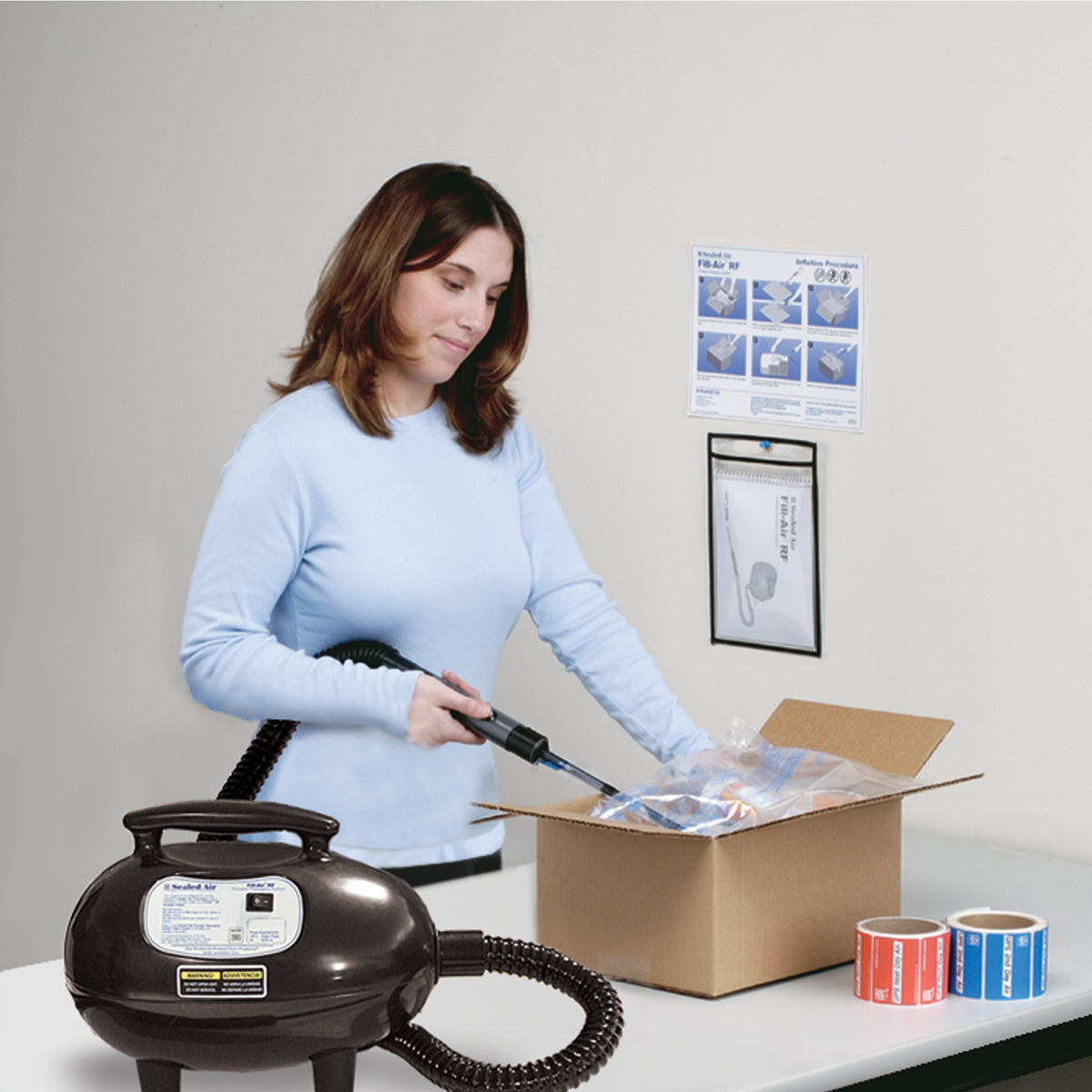 18 x 36 Fill-Air RF Bags 125/Case