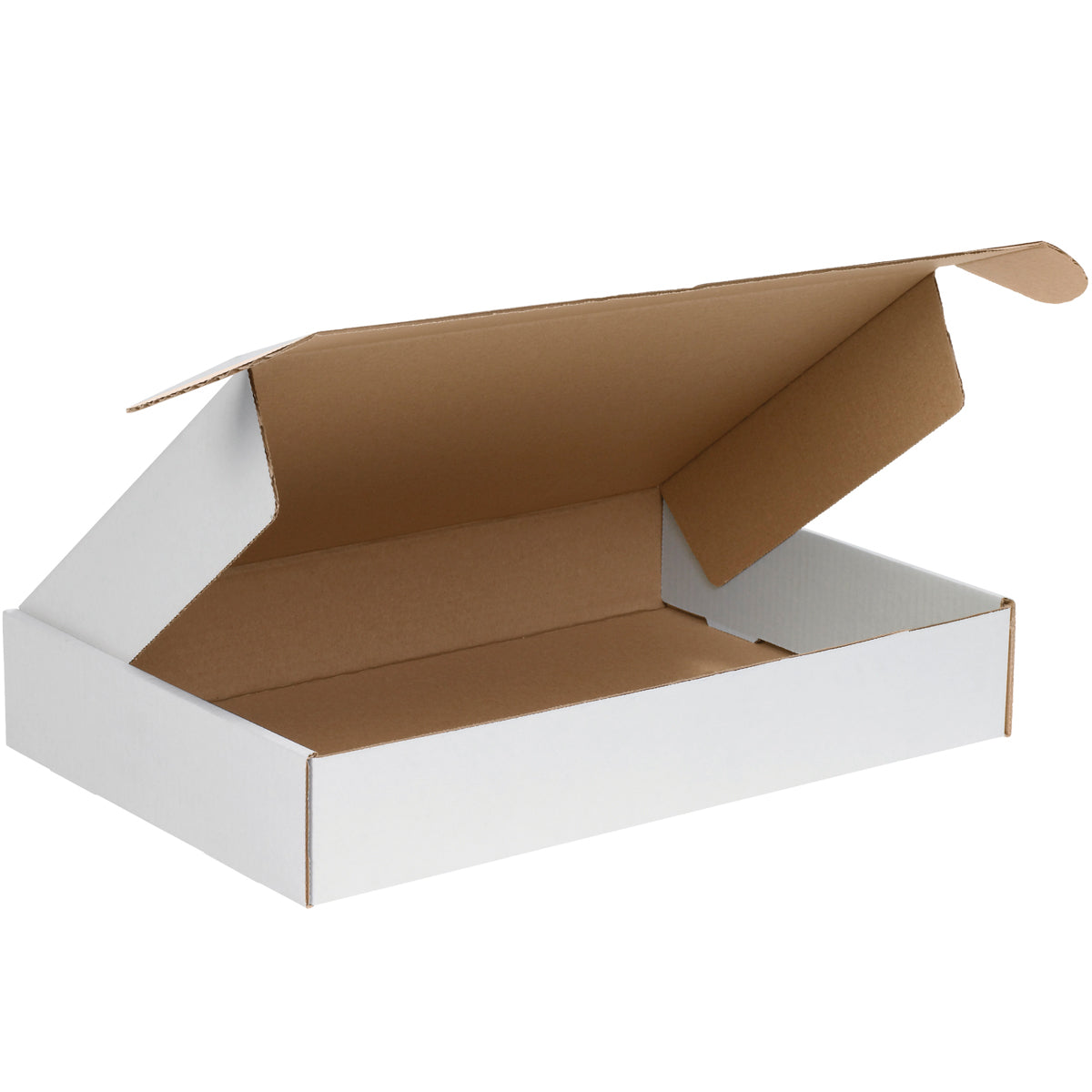 19 x 12 x 3 White Deluxe Literature Mailers  25/Bundle