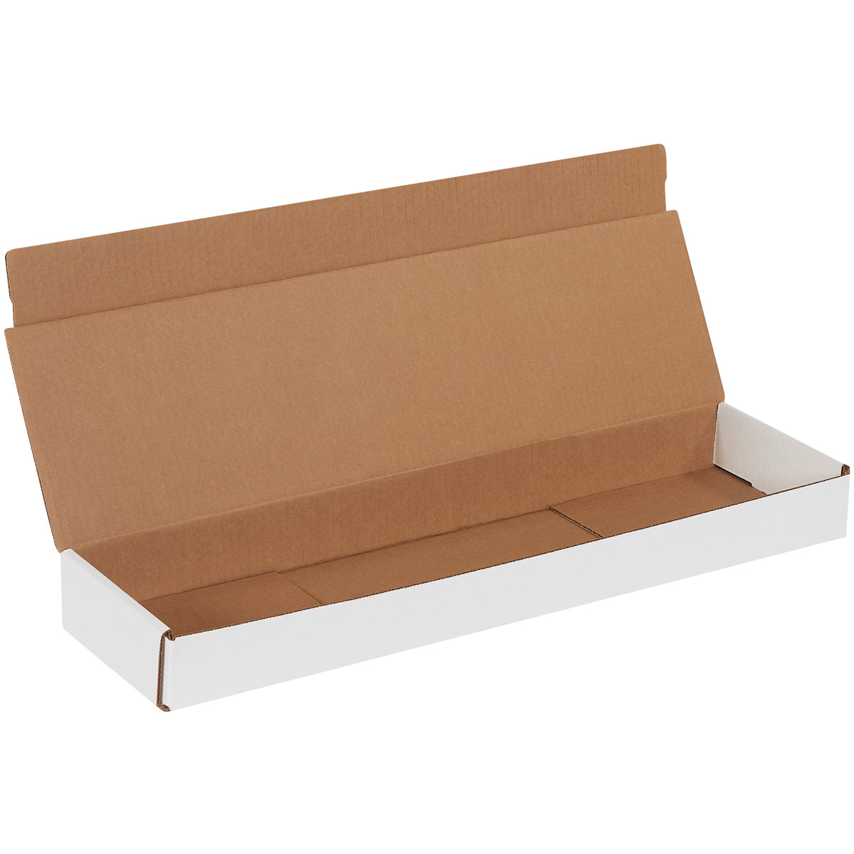 22 x 6 x 2 White Corrugated Mailers  50/Bundle