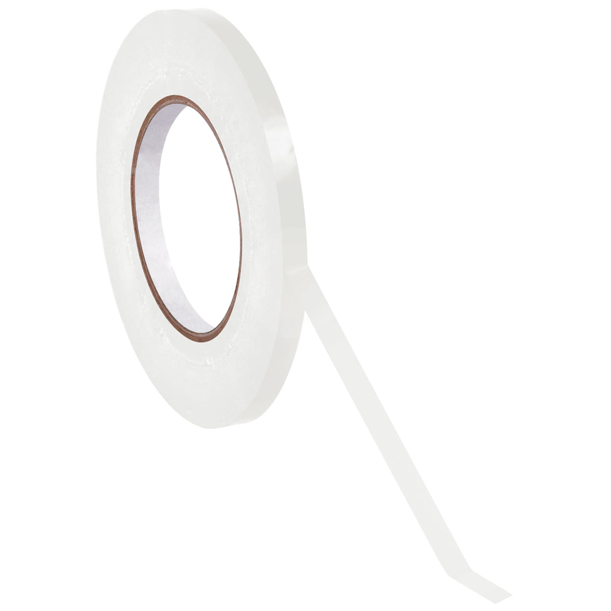 3/8" x 176 Yard White Poly Bag Sealing Tape 96/Case