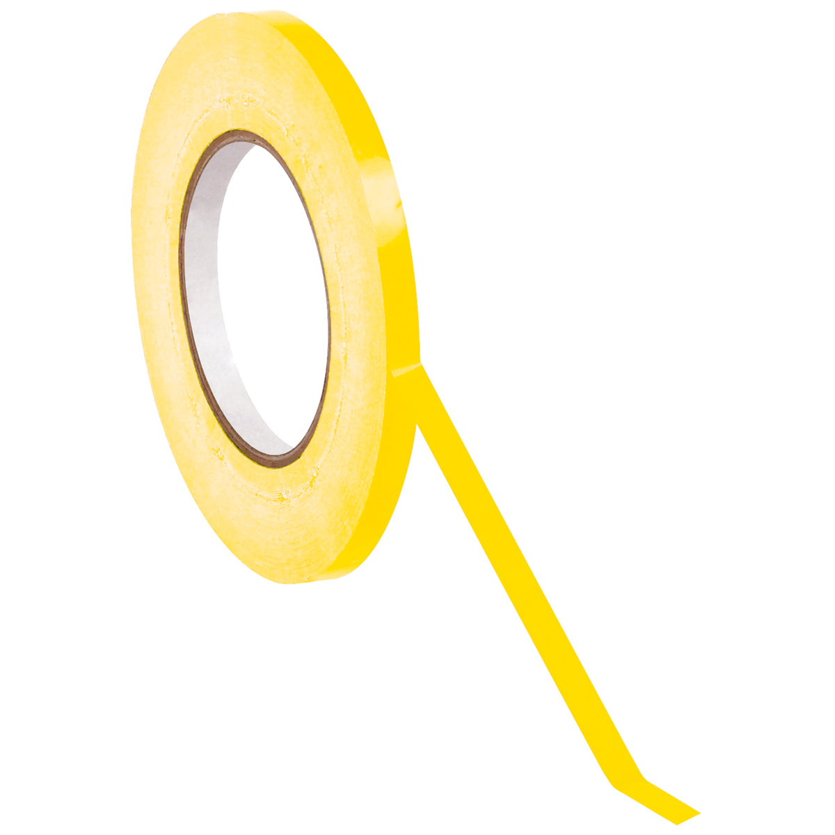 3/8" x 180 Yard Yellow Poly Bag Sealing Tape 16/Case