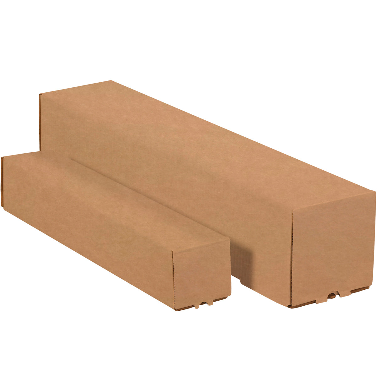3 x 3 x 25 Square Kraft Corrugated Mailing Tube 25/Bundle