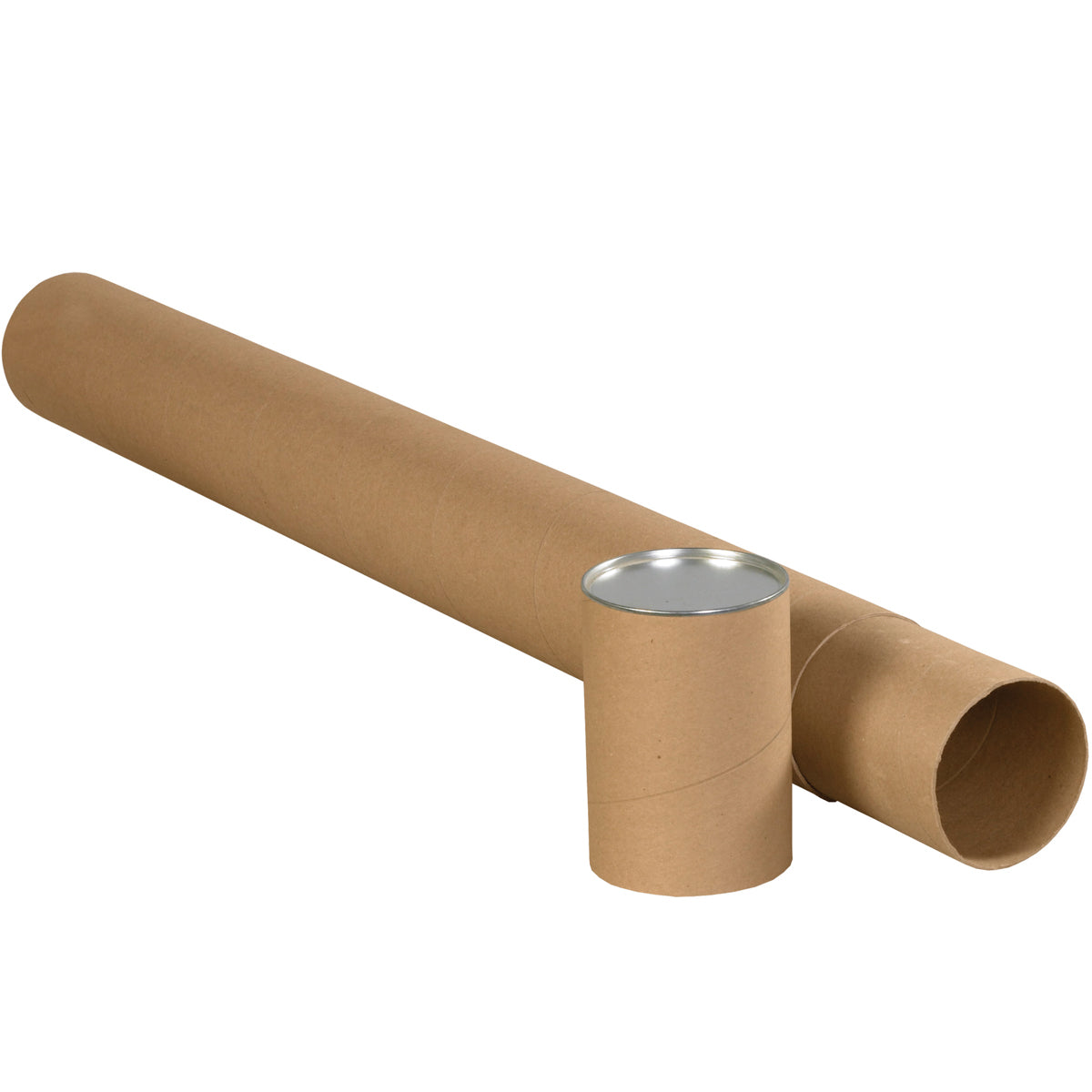 3 x 30 Kraft Telescoping Mailing Tubes .125 Gauge 24/Case