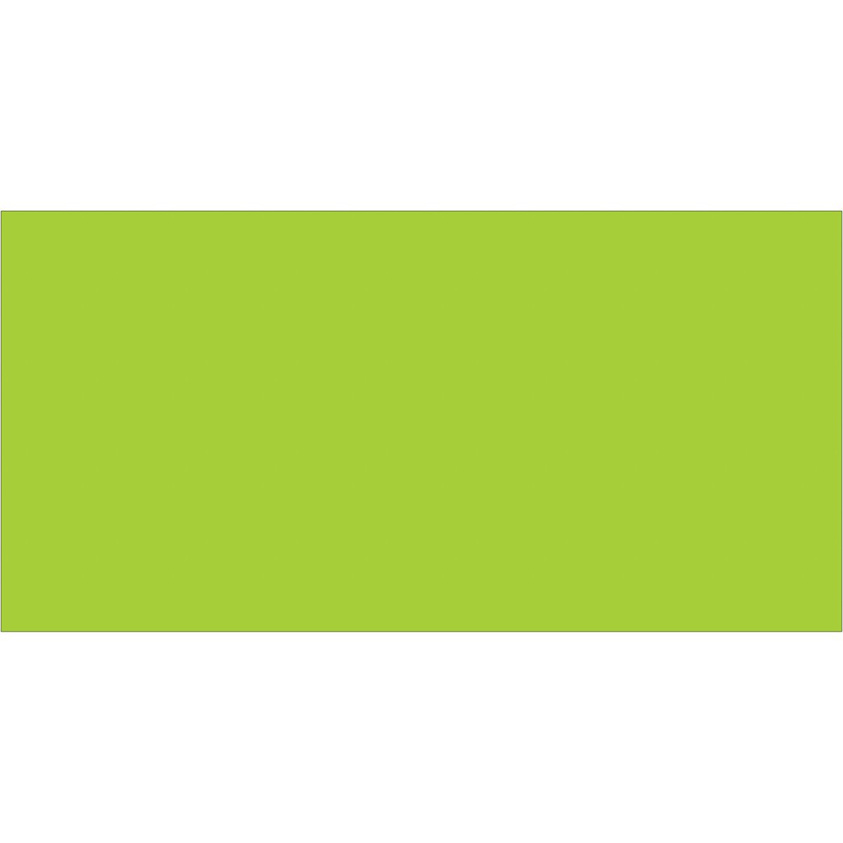 3 x 6" Fluorescent Green Inventory Rectangle Labels 250/Roll