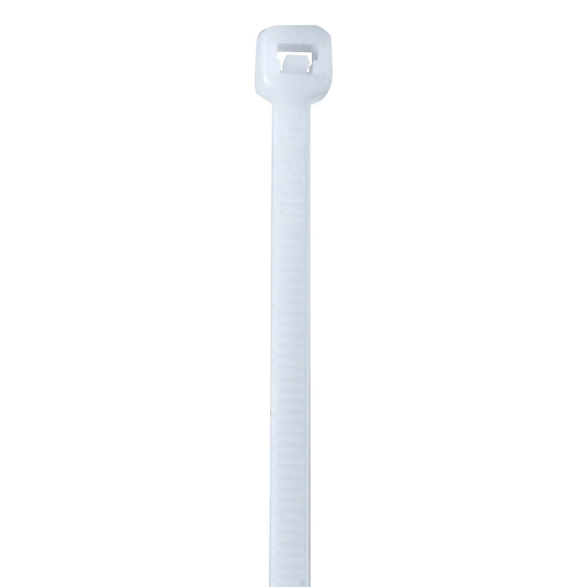 36" (50 lb Tensile) Clear Nylon Cable Ties 100/Case