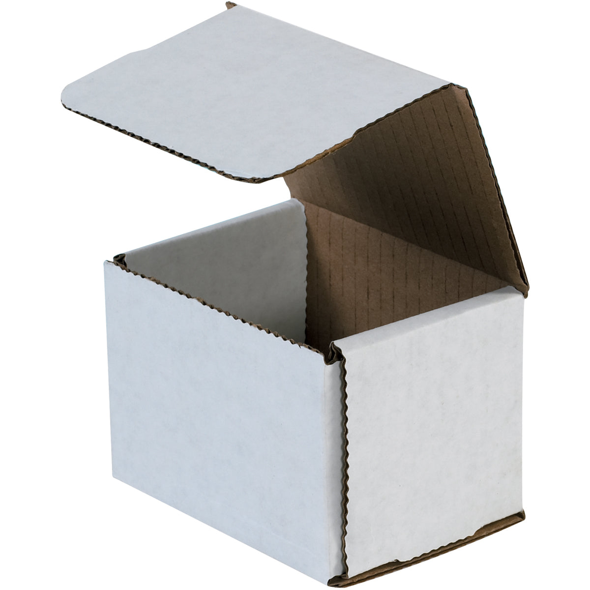 4 x 3 x 3 White Corrugated Mailers  50/Bundle