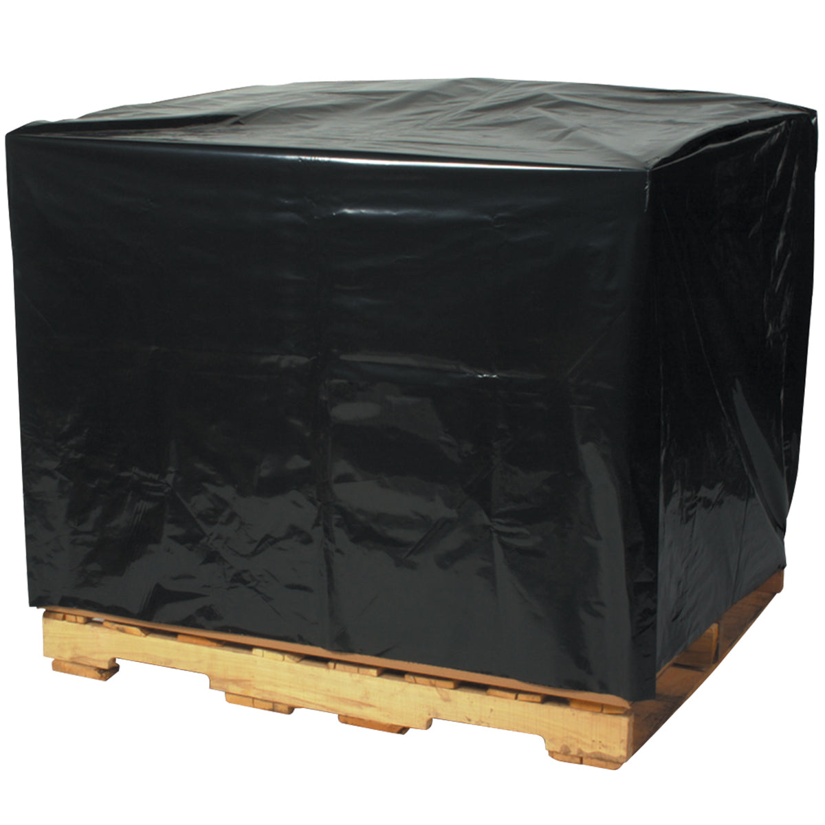 48 x 40 x 48 (3 mil) Black Pallet Covers 50/Roll