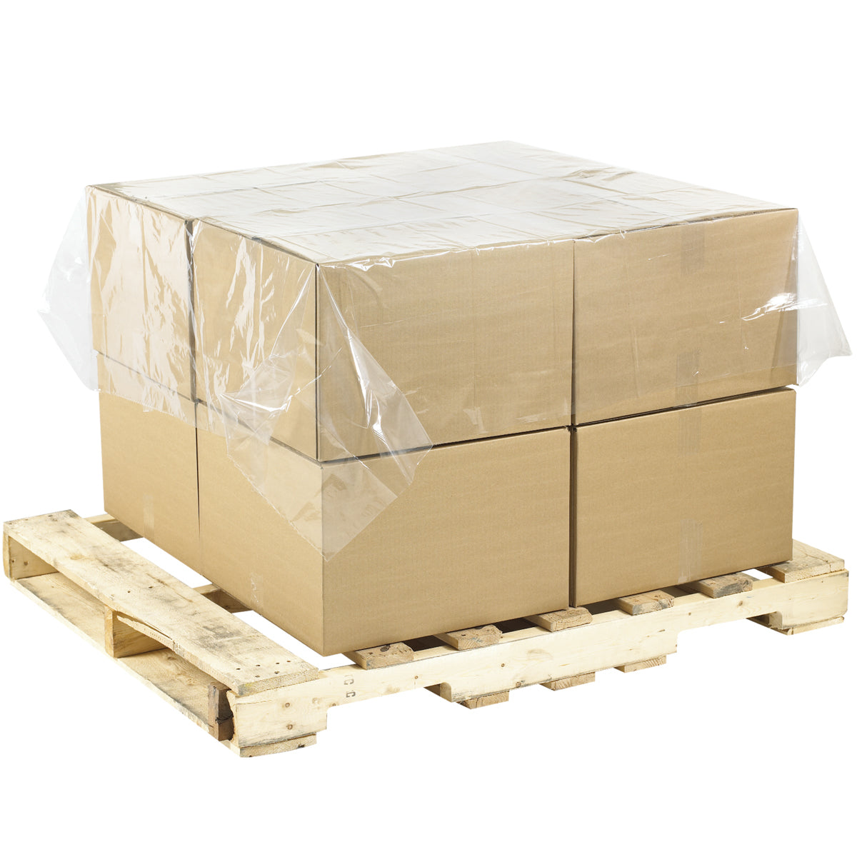 48 x 48 - (1.5 Mil) Clear Top Sheeting 500/Case