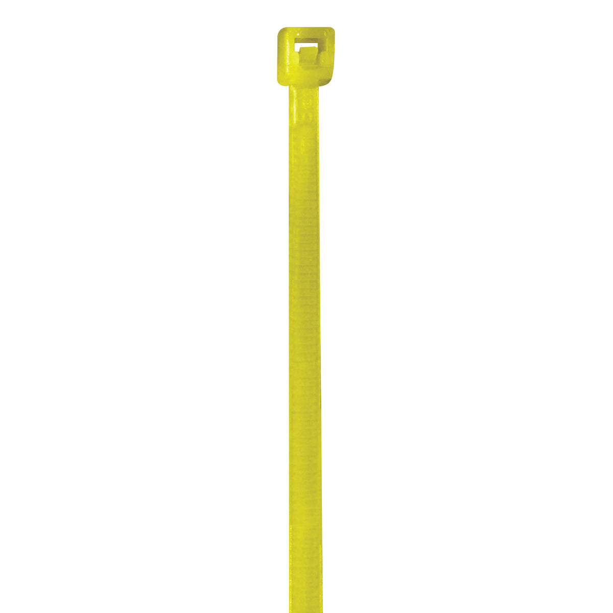 5 1/2" (40 lb Tensile) Fluorescent Yellow Cable Ties 1000/Case