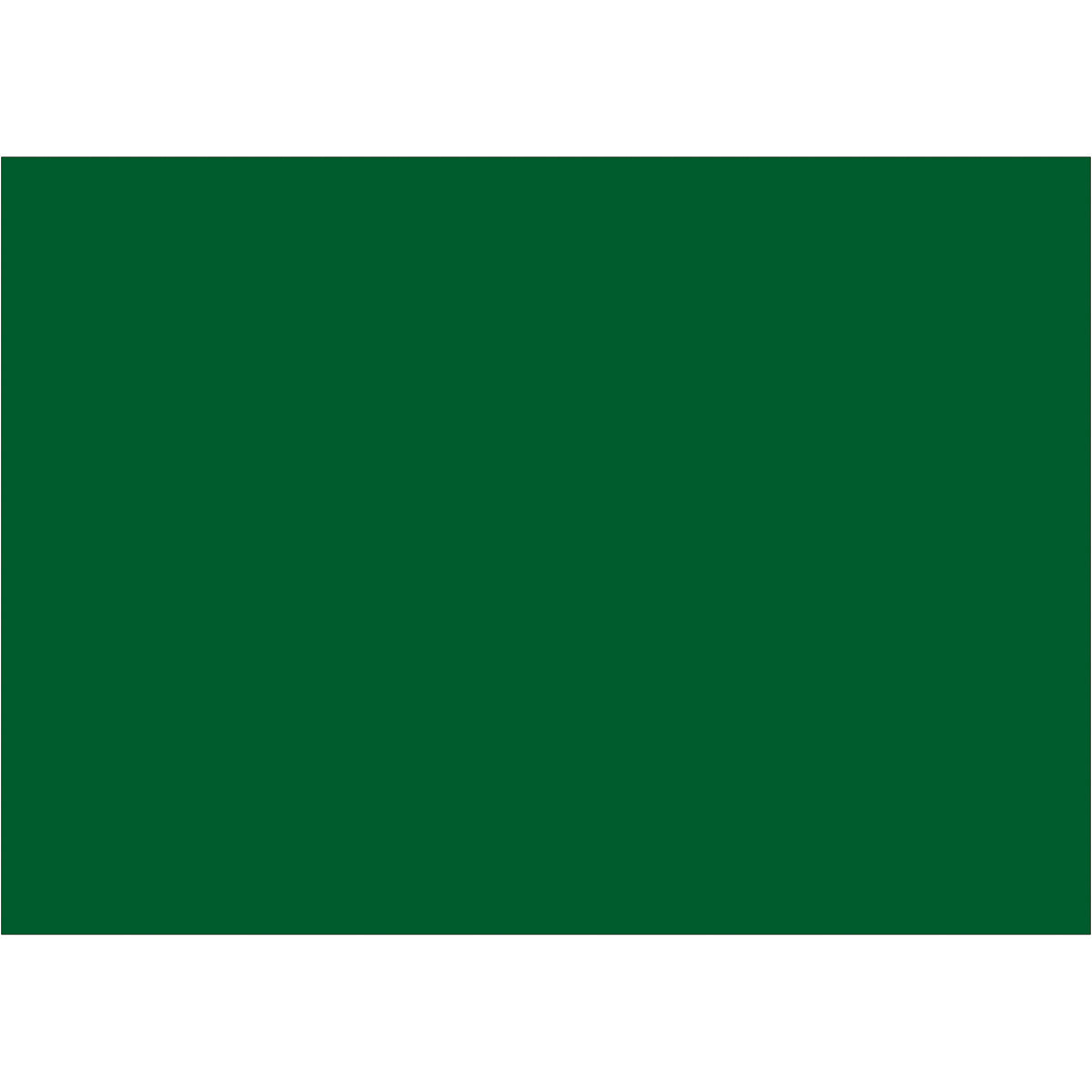 5 x 7" Green Inventory Rectangle Labels 500/Roll