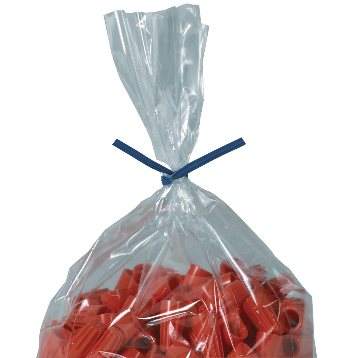 7 x 5/32 Blue Paper Twist Ties 2000/Case