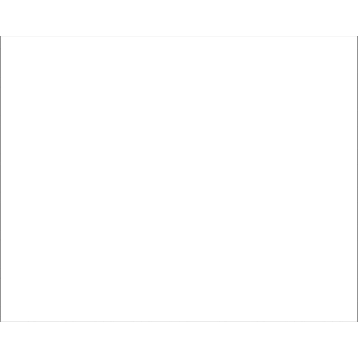 8 x 10" - White Block Out Labels 250/Roll