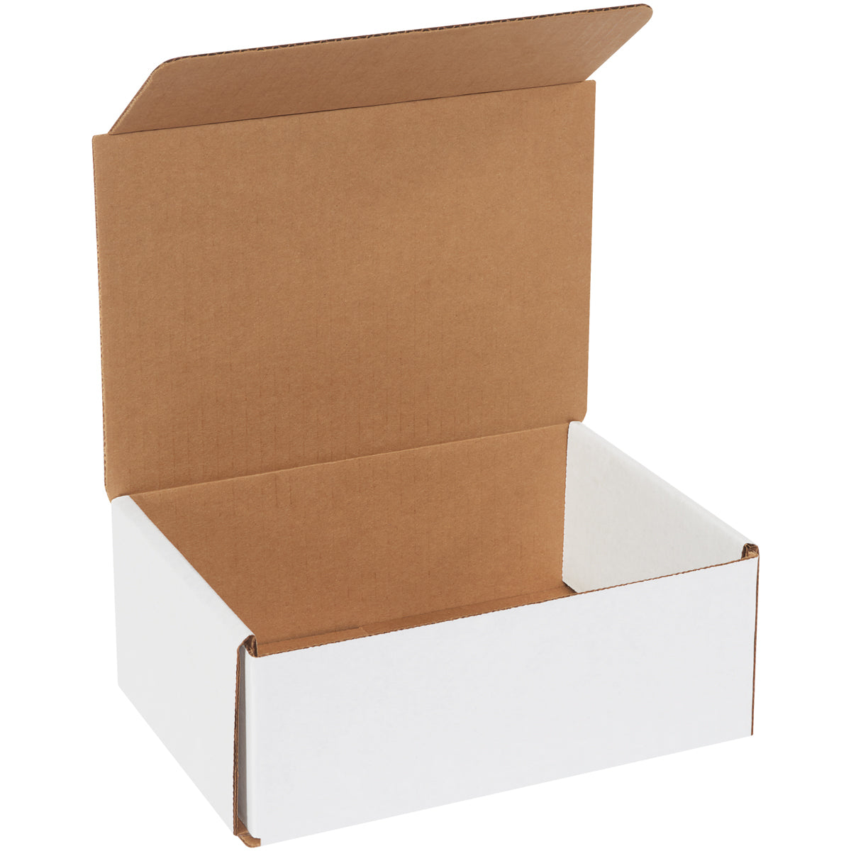 8 x 6 x 3 White Corrugated Mailers 50/Bundle