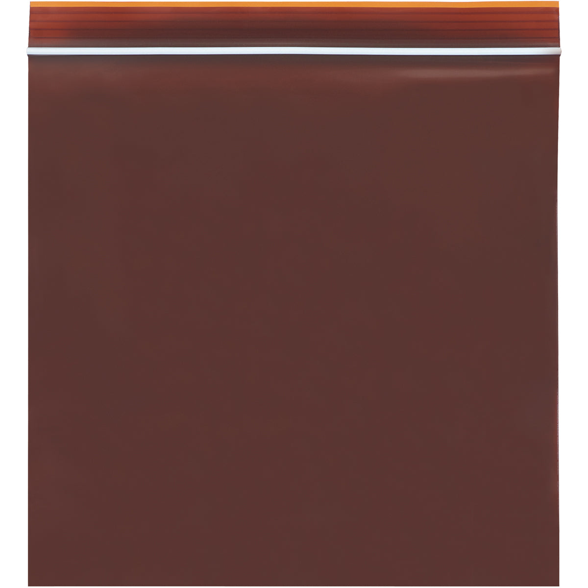 8 x 8 - 3 Mil Reclosable Amber UV Bags 1000/Case