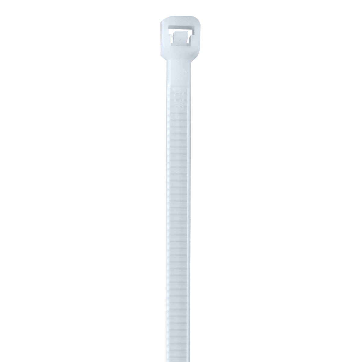 9" (40 lb Tensile) Clear Nylon Cable Ties 1000/Case