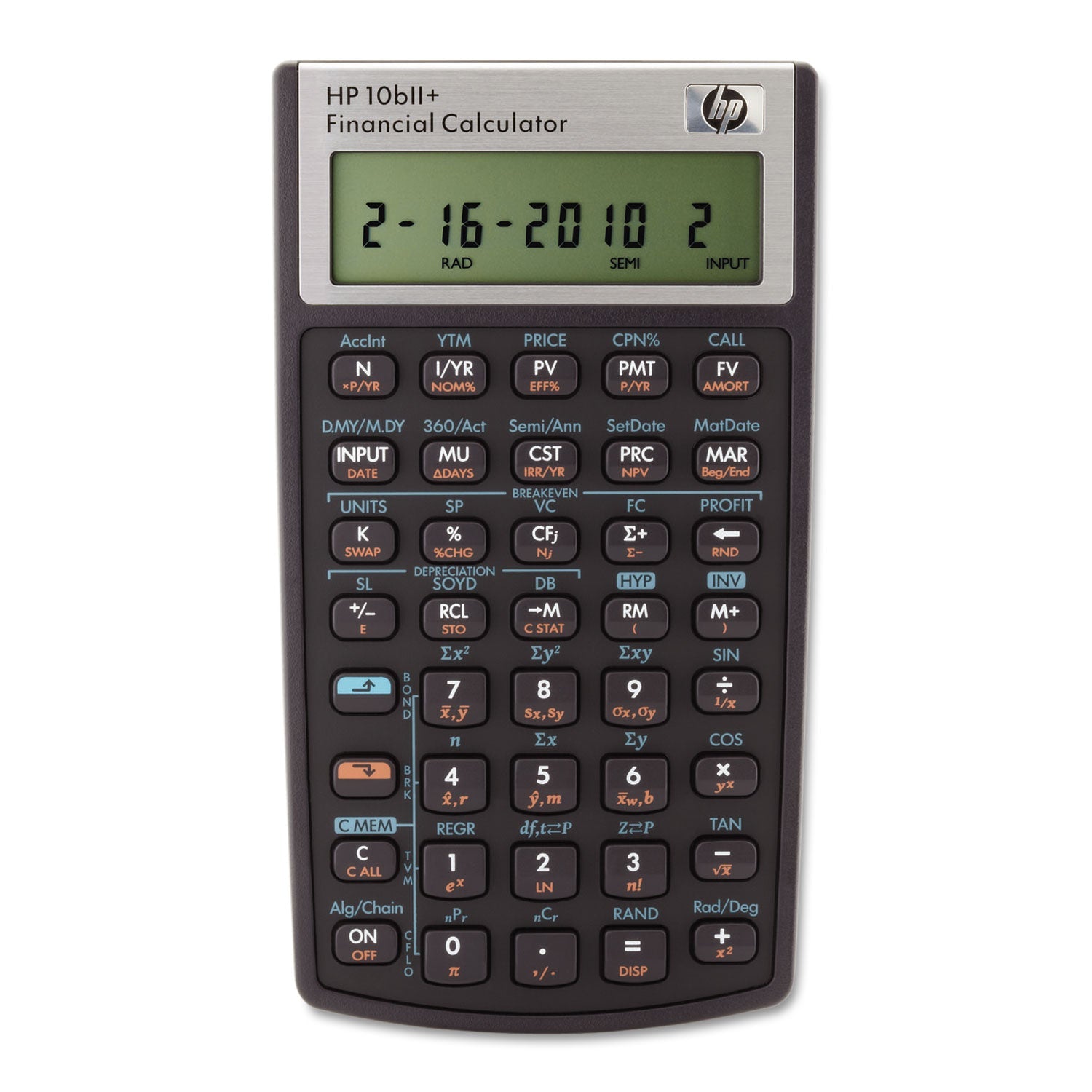 10bII  Financial Calculator, 12-Digit LCD