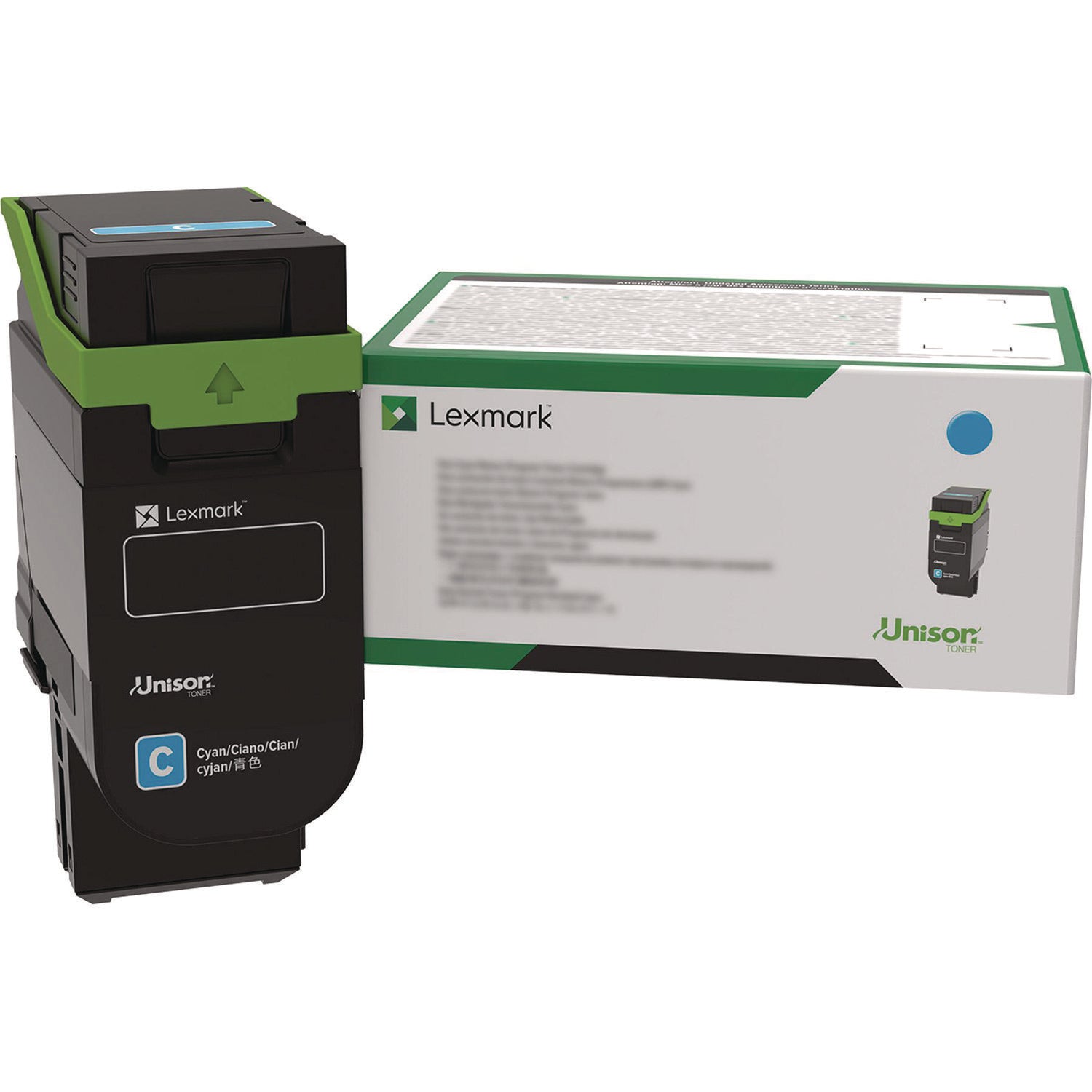 75M10C0 Toner, 2,000 Page-Yield, Cyan