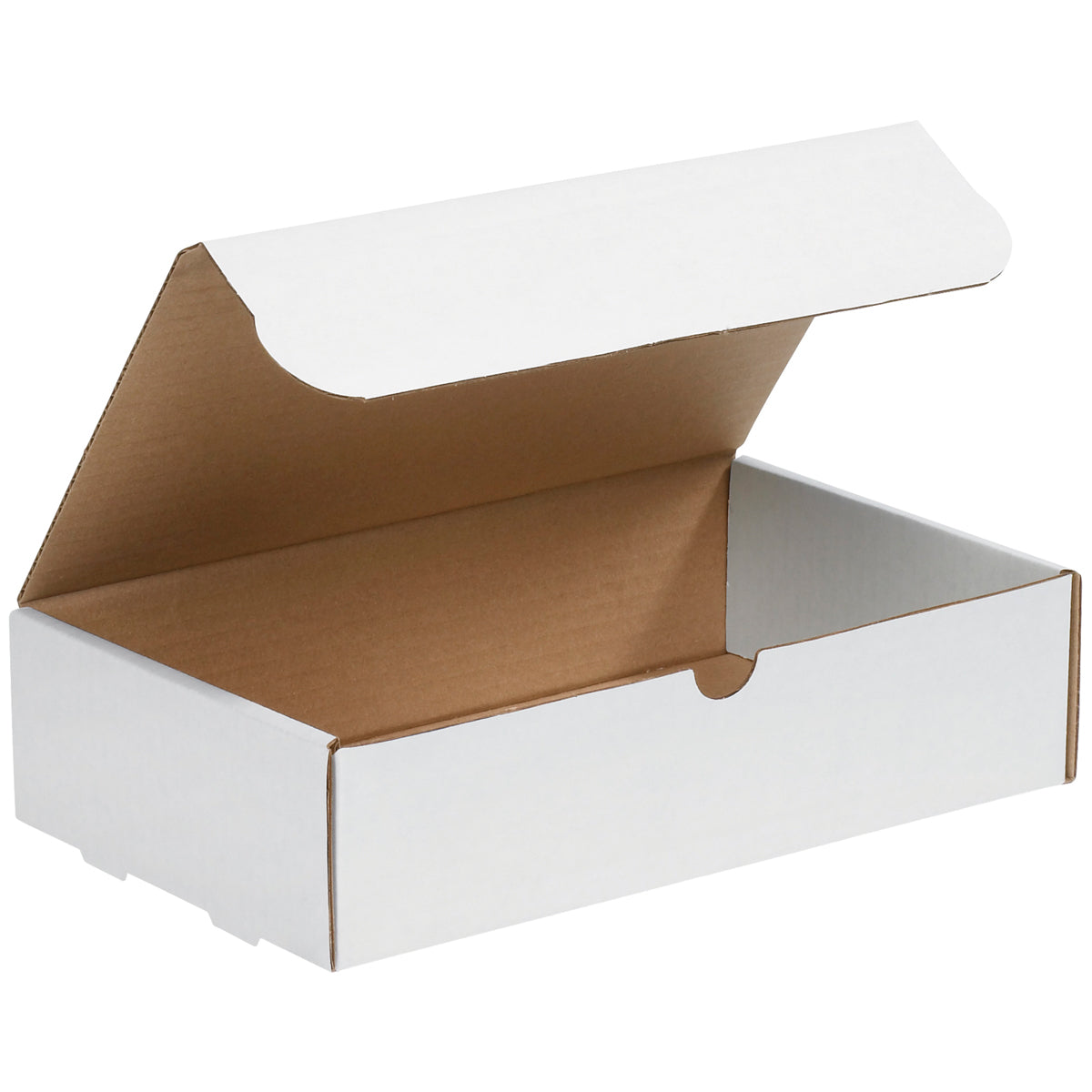 9 x 7 1/2 x 3 White Literature Mailers 50/Bundle